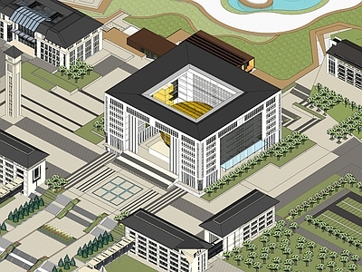 现代图书馆建筑