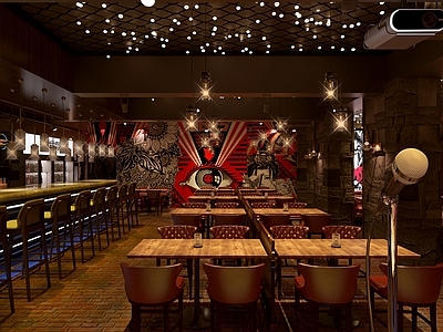 新古典涂鸦酒吧