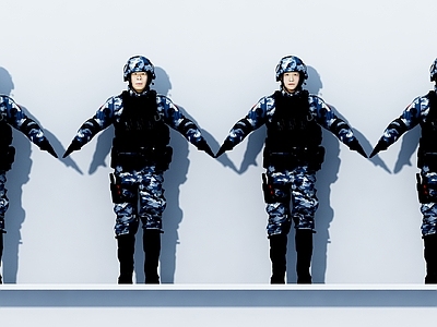 现代男人 士兵