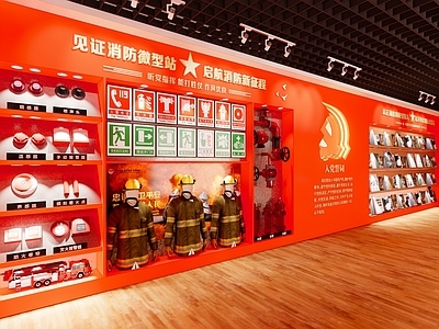 现代党建展厅 消防展厅