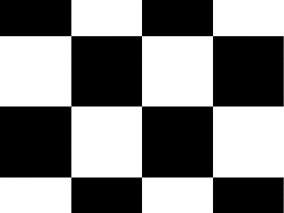 棋盘格黑白贴图