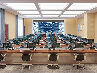 现代指挥控制室