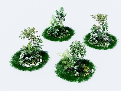 现代植物堆