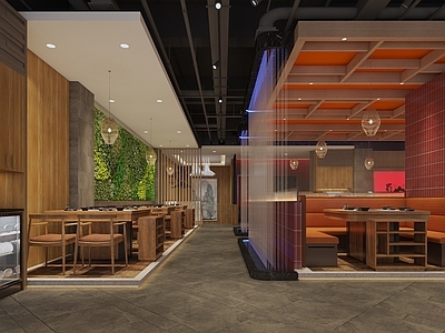 新中式火锅店