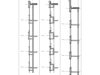 标准楼栋墙身详图 建筑通用节点