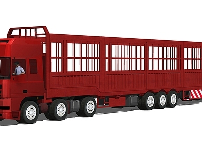 现代货运卡车 物流卡车 快递运输车