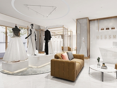 现代婚纱摄影 服装店