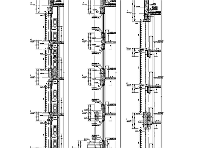 标准楼栋墙身详图  施工图
