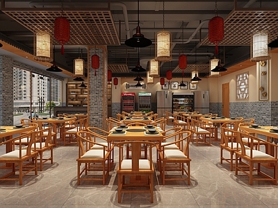新中式火锅店