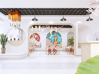 新中式烧烤店