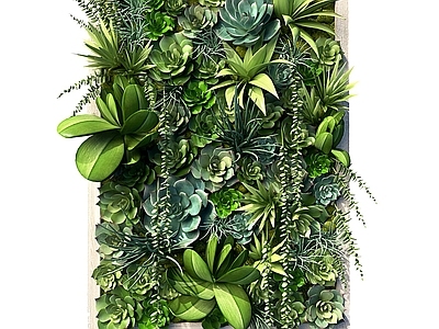 现代绿植墙