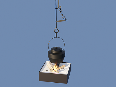 新中式茶具 吊炉 茶炉