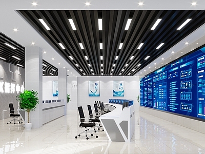 现代指挥控制室