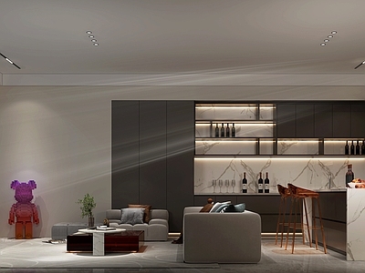 现代家居影音室