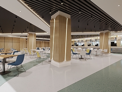 现代食堂