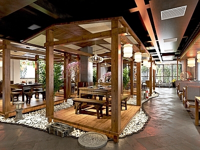 中式火锅店