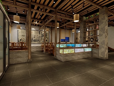 中式火锅店