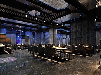 工业风餐厅音乐餐厅