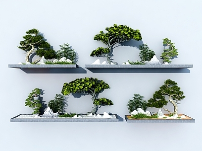 新中式植物造景