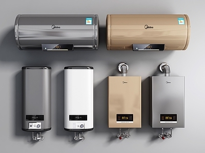 现代热水器 燃气热水器 电热水器