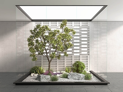 现代室内植物造景
