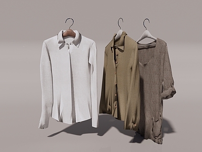 现代服装 衬衫 毛衣