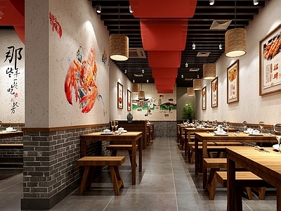中式烧烤店