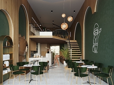 美式西餐厅 茶餐厅 咖啡 奶茶