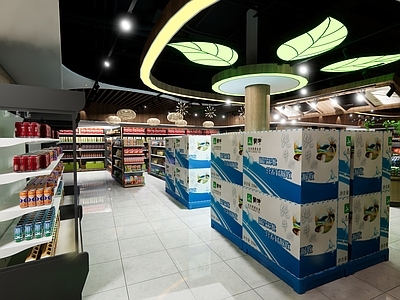 现代便利店 生活用品区