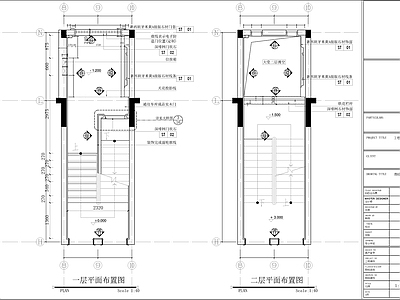 住宅楼入户大堂门厅详图 施工图