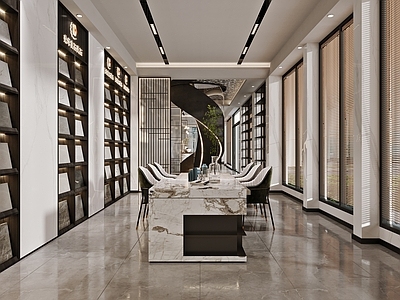 现代大理石专卖店 办公室