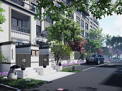 现代多层住宅