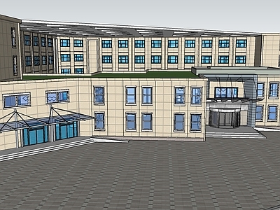 现代医疗建筑 疗养院 敬老院 养老院 福利建筑 学校建筑 商业建筑