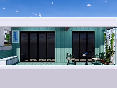 现代家居阳台