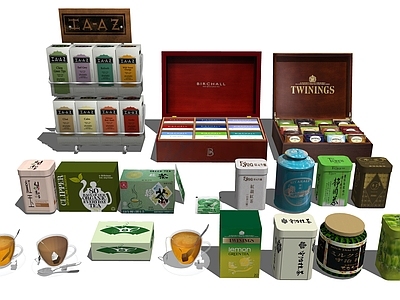 现代茶具 茶叶 茶道 茶叶罐