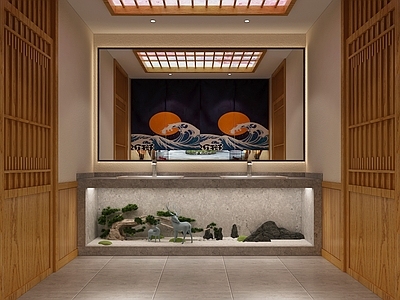 日式民宿卫生间