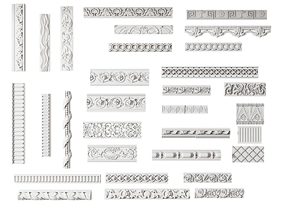 欧式古典欧式石膏线条
