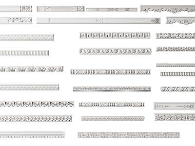 欧式古典欧式石膏线条