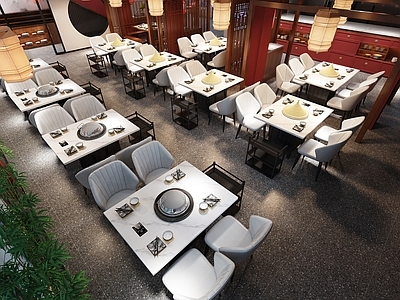新中式火锅店