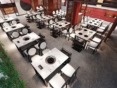 新中式火锅店