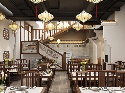 新中式火锅店