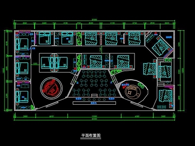 450平家具展厅专卖店 施工图