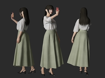 现代女人 自拍 美女