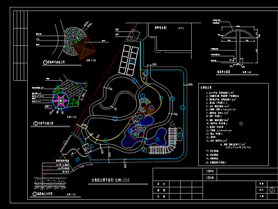 生物园土建布置图 典尚设计 施工图