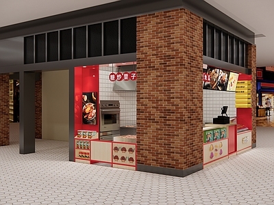 现代小吃炒货店