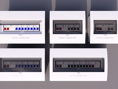 现代配电箱 强电箱
