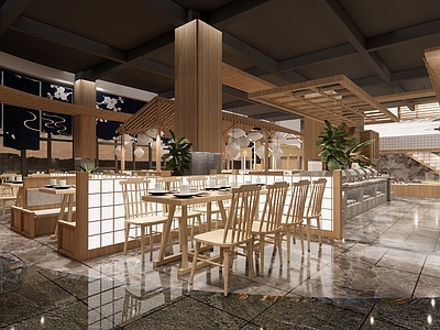 新中式自助餐厅