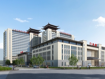 新中式医院建筑
