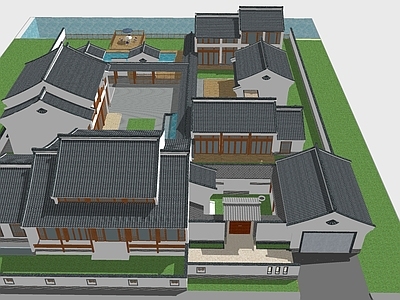 中式四合院