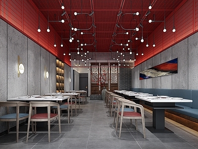 新中式火锅店